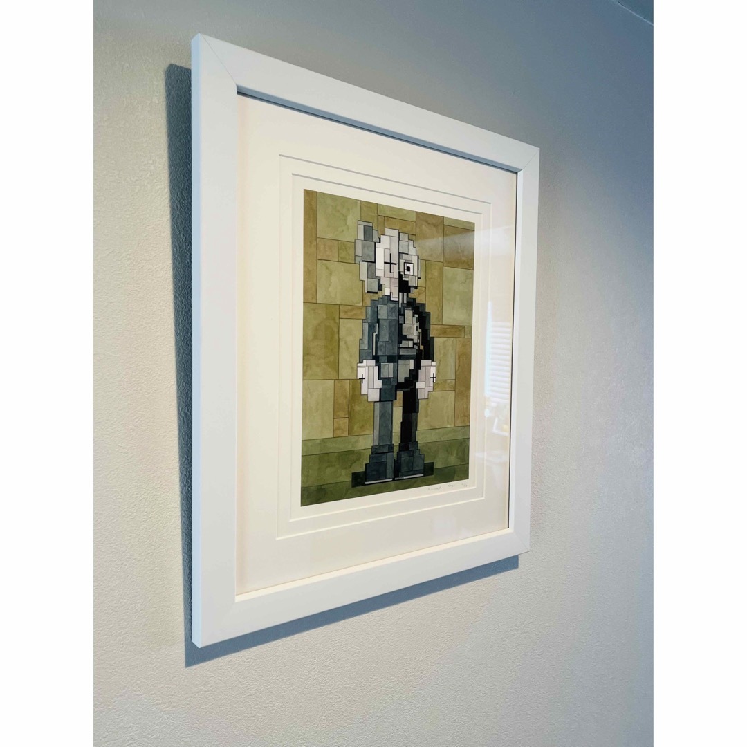アダムリスター 版画 限定50 KAWS モデル シルクスクリーン 限定25