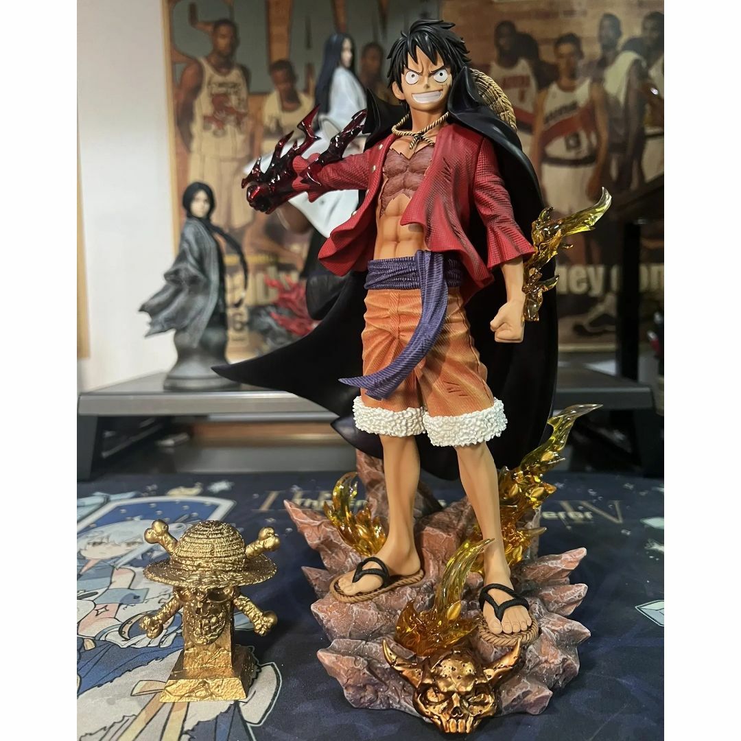 ワンピース 新四皇 ルフィ 金色流桜 フィギュア ガレージキット LX