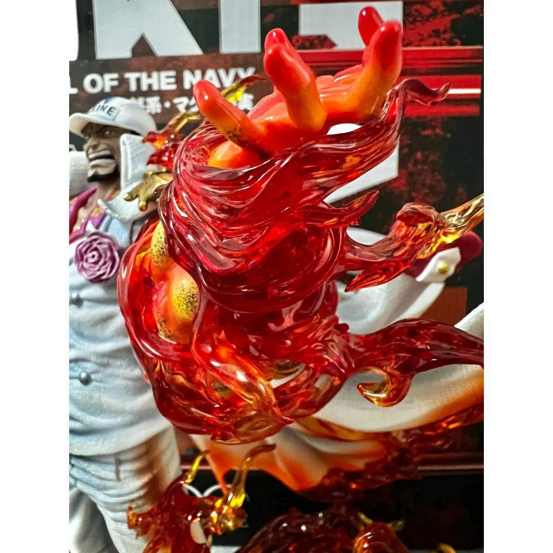 ワンピース 元帥 赤犬 サカズキ フィギュア ガレージキット 塗装済み