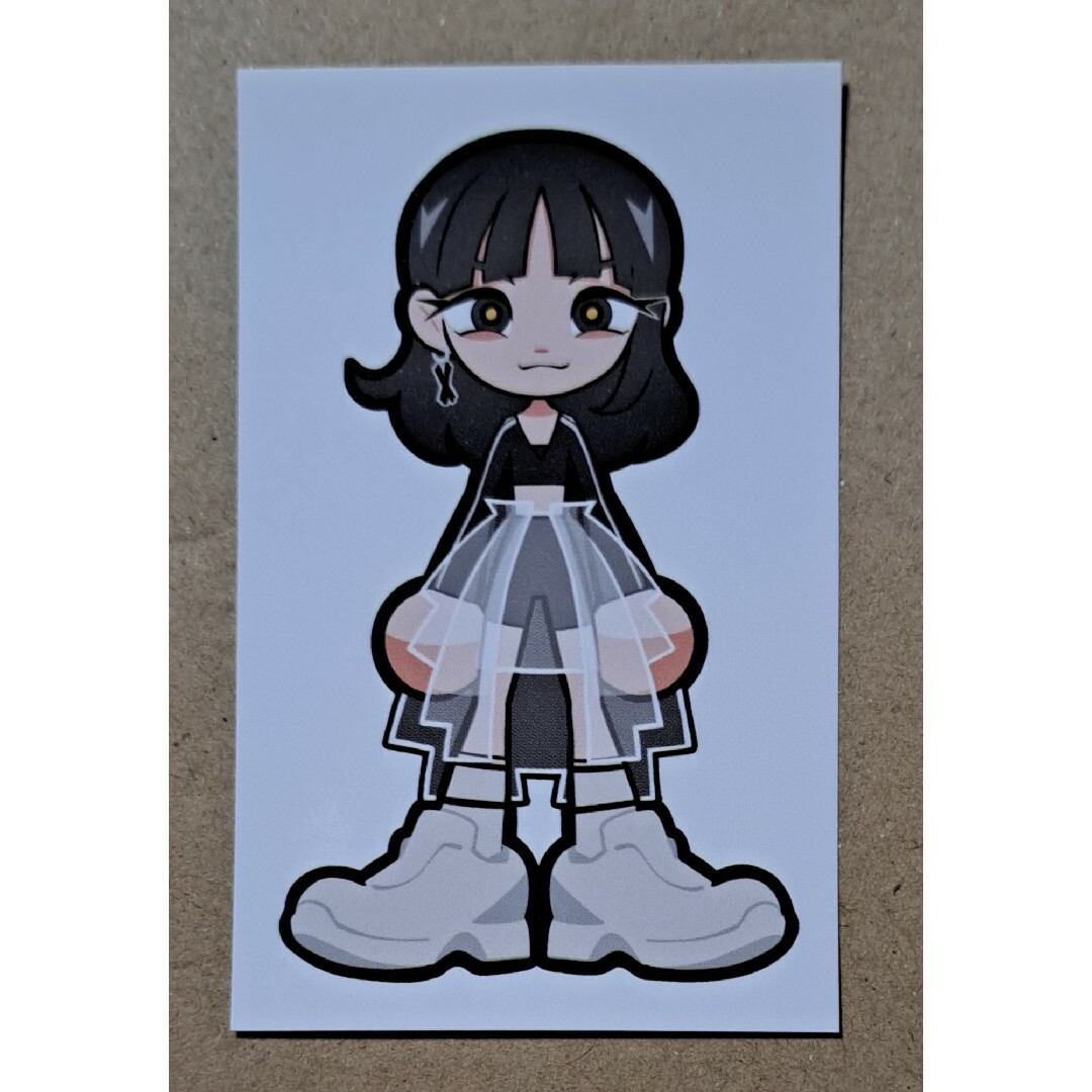 LE SSERAFIM - LE SSERAFIM チェウォン ラキドロ イラストステッカー