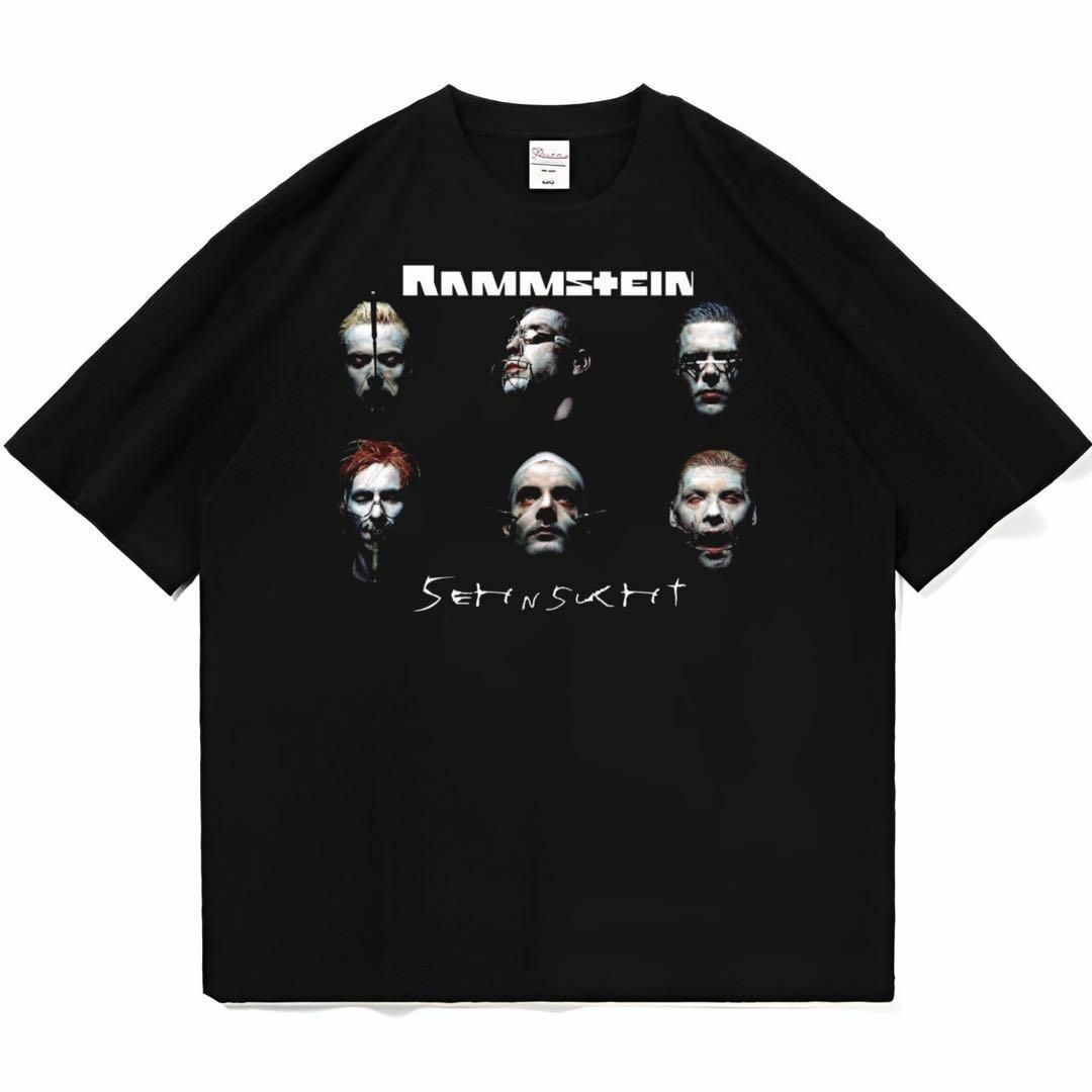 RAMMSTEIN ラムシュタイン Tシャツ vintage ブラックの通販 by yutete