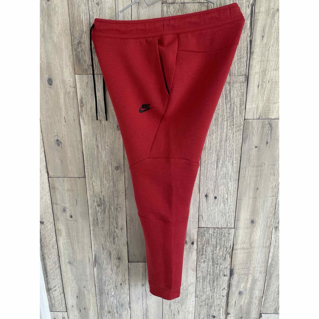 NIKE - 廃盤 赤タグ ナイキ メンズL テックフリース パンツ レッド 赤