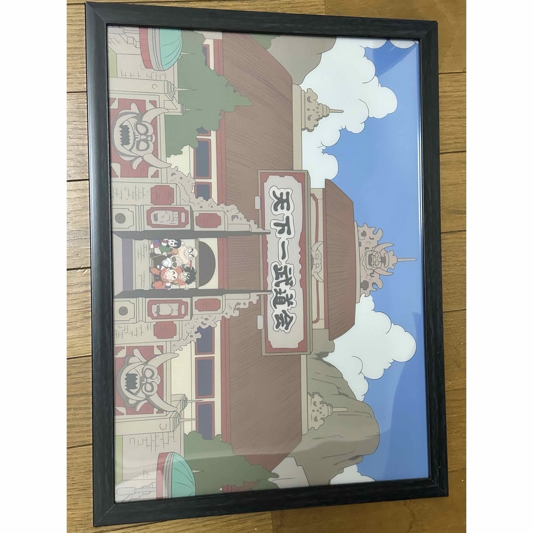 ドラゴンボール ビジュアルシート A3ポスター 額縁 全6種セット 鳥山明