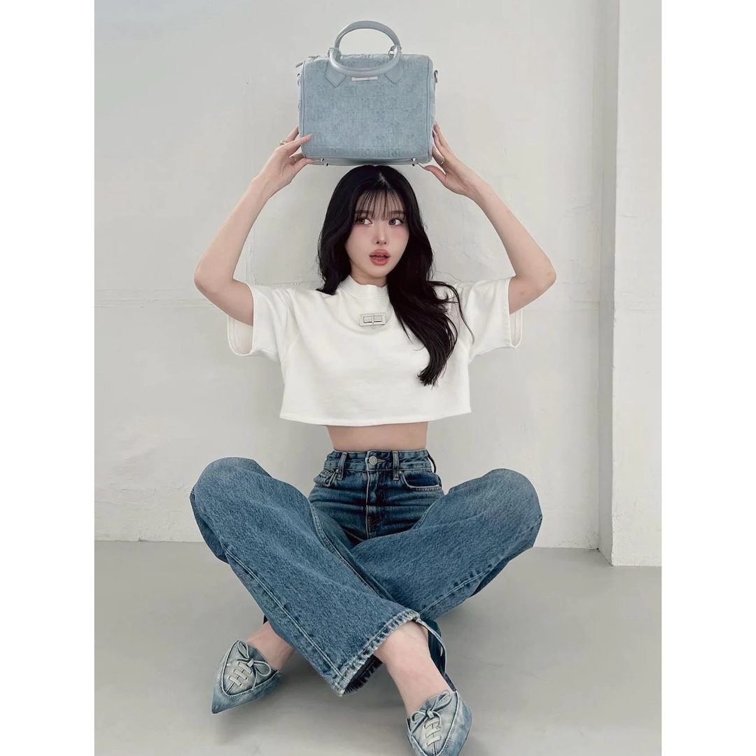 Darich - 新品未開封 ダーリッチ エンボスロゴデニムボストンバッグ