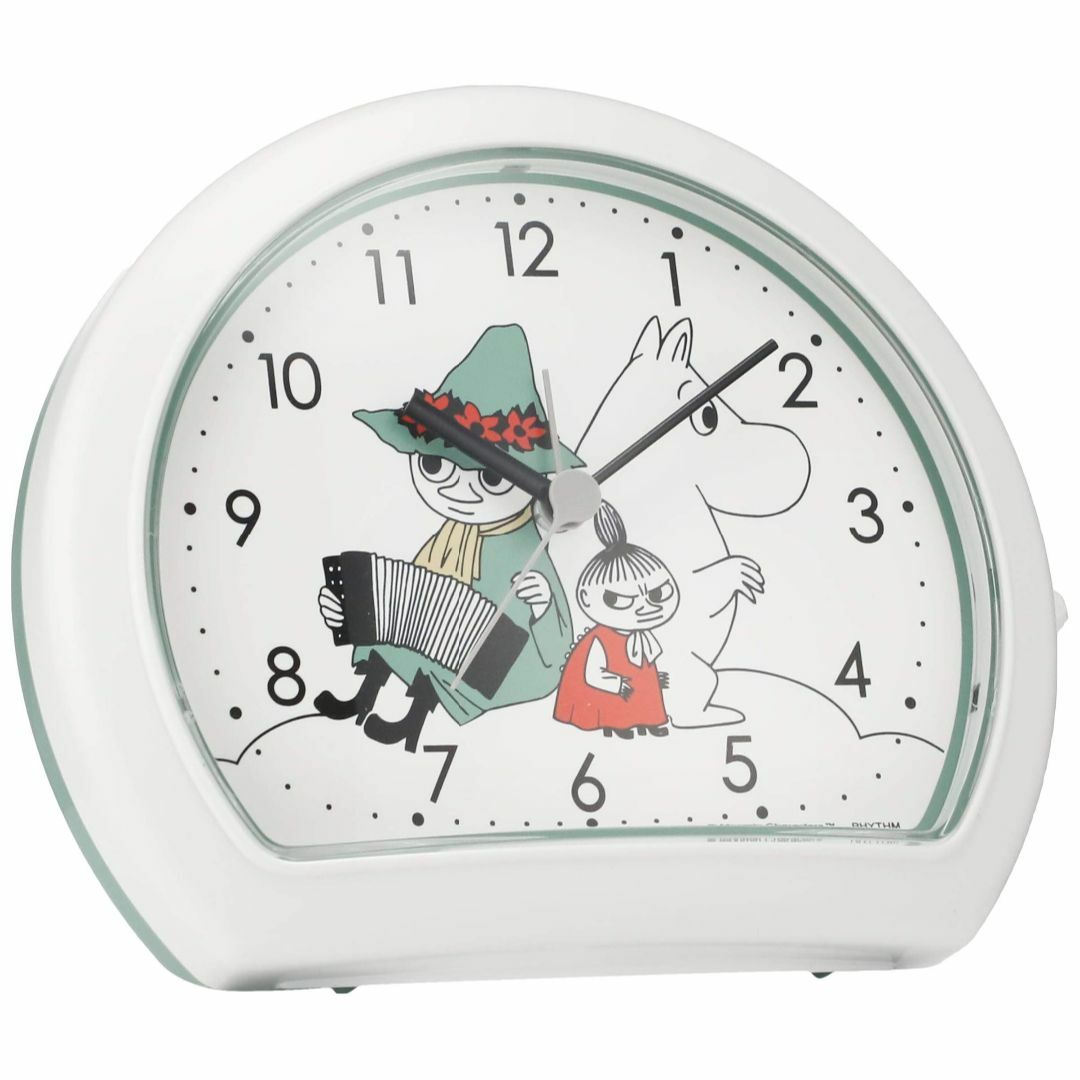 色: ホワイト】リズム(RHYTHM) スナフキン ムーミンとなかま 目覚まし