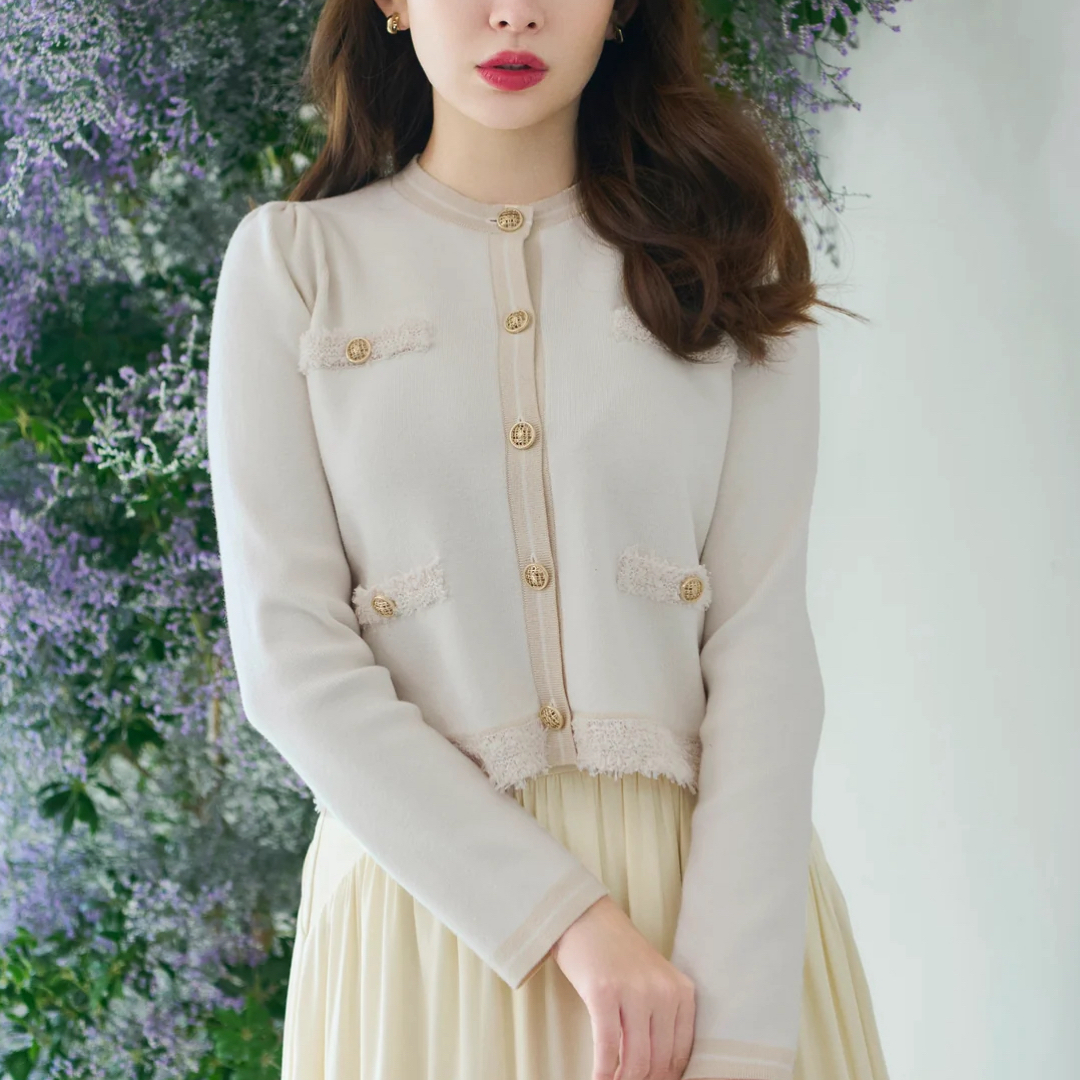 Her lip to - herlipto新品Classic Bicolor Knit Cardiganの通販 by