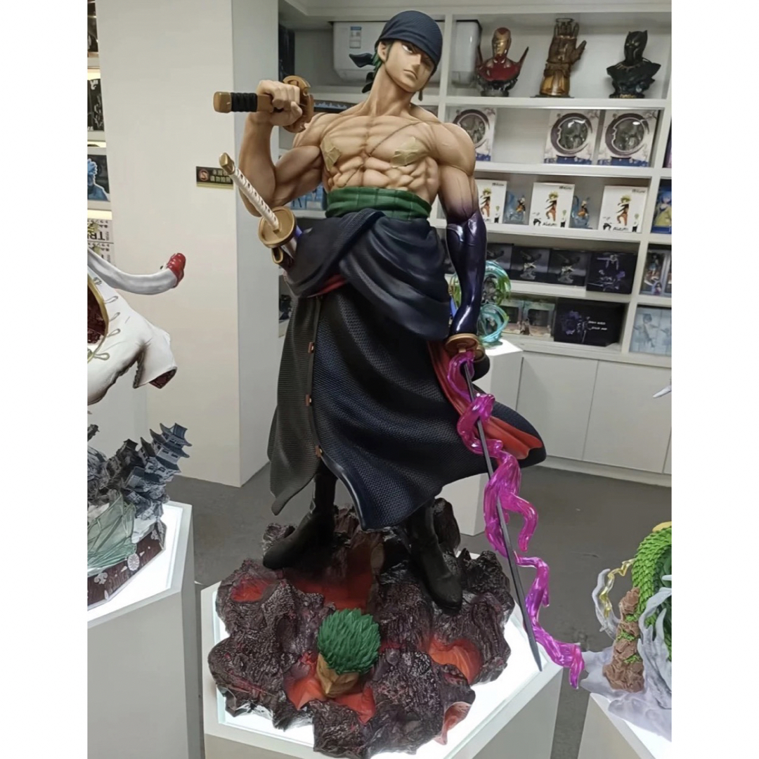 ゾロ ワンピース フィギュア PVC製品 ガレージキットの通販 by 直接