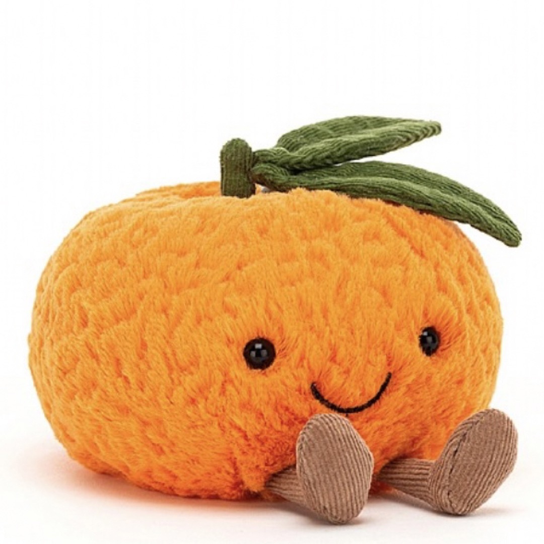 JELLY CAT - 新品 ジェリーキャット オレンジ ぬいぐるみ みかん S