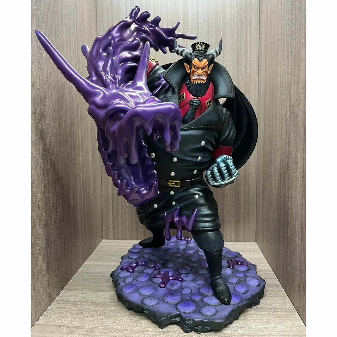 ワンピース 刑務官 マゼラン フィギュア ガレージキット 塗装済み完成