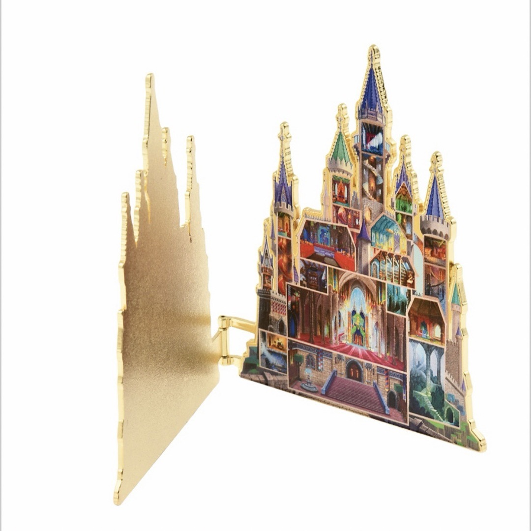 Disney WDWキャスト限定 DLR眠れる森の美女の城 ピンバッジ Disney WDW