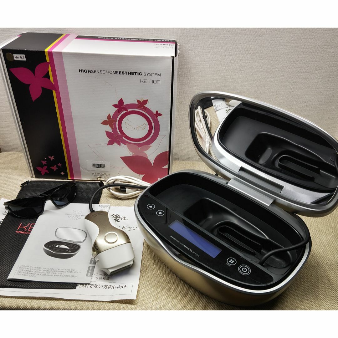 KE-NON 脱毛器 ホワイト Ver8.5J ケノン ケノン ke-non脱毛器 ver8.5 ver.