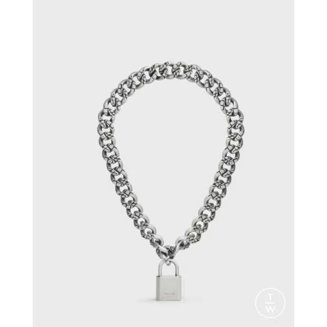 CELINE - Celine セリーヌ 21ss パドロック ネックレス 南京錠の通販