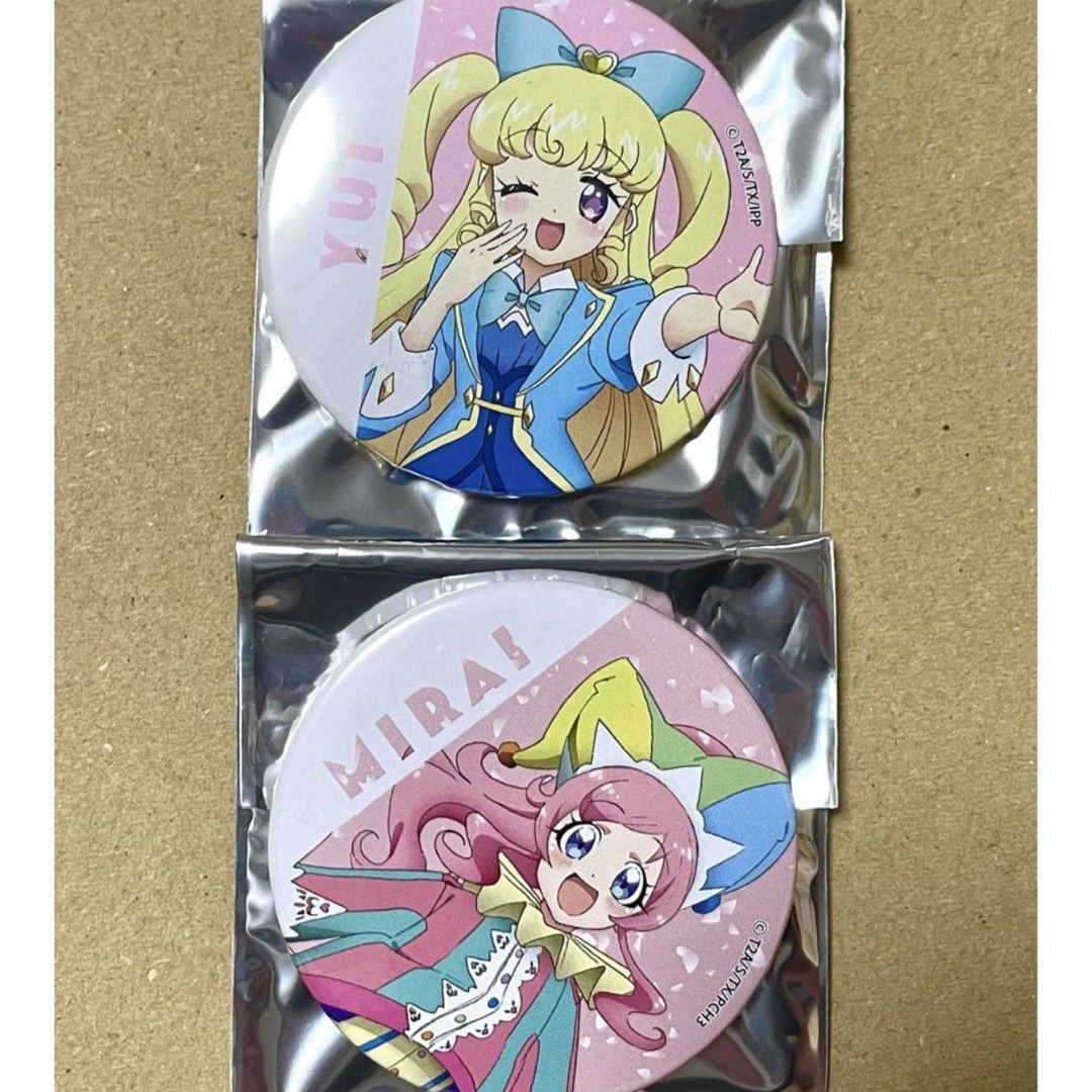 プリパラ ウィンターライブ 缶バッジ 真中らぁら