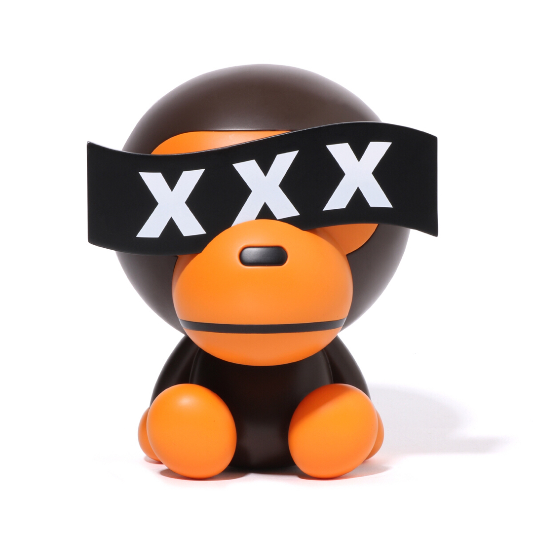 A BATHING APE - 新品 GOD SELECTION XXX BAPE MILO フィギュアの通販