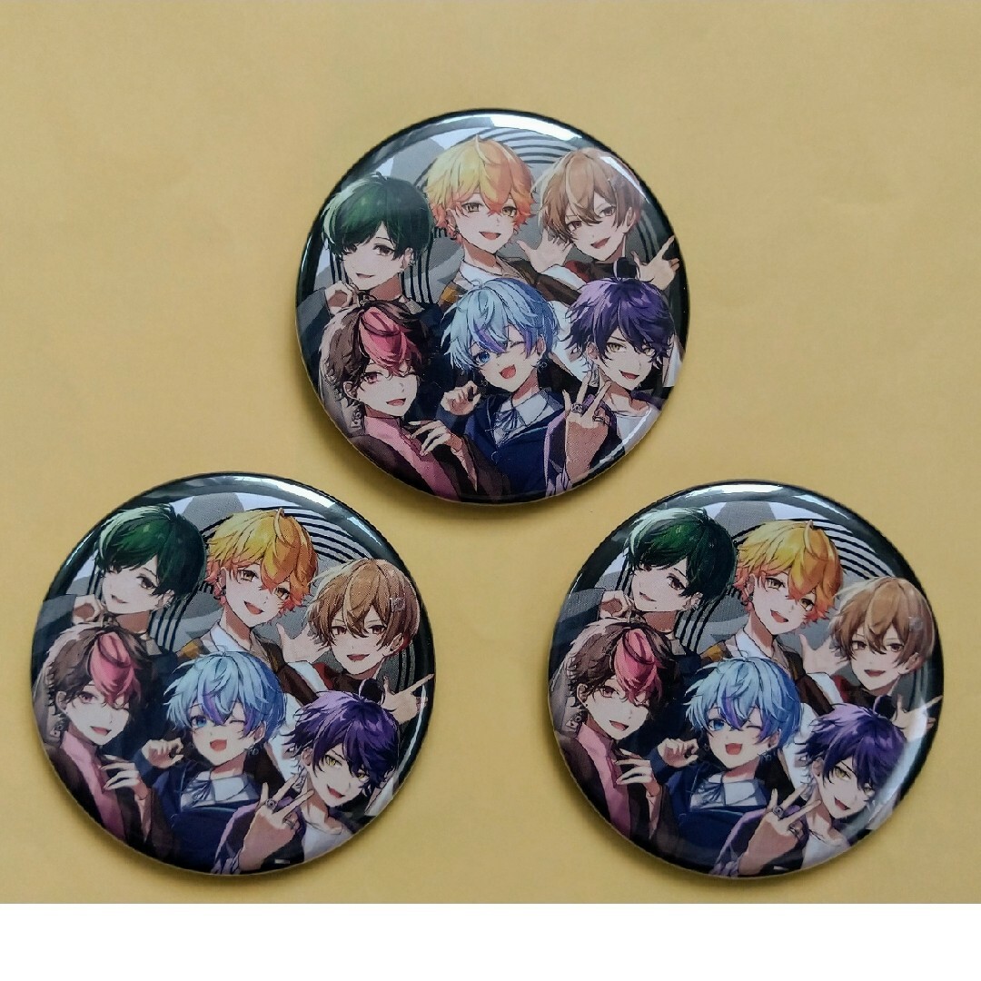 シクフォニ 缶バッジ 10万人記念 3個 ばら売り可の通販 by
