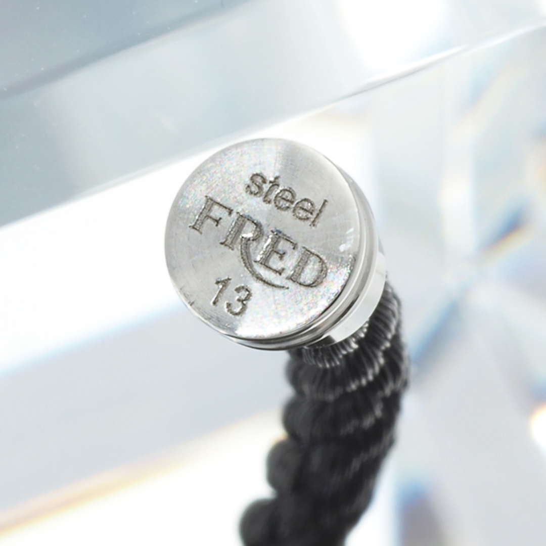 FRED - フレッド ブレスレット用コード フォース10 MM ブラック 13刻印