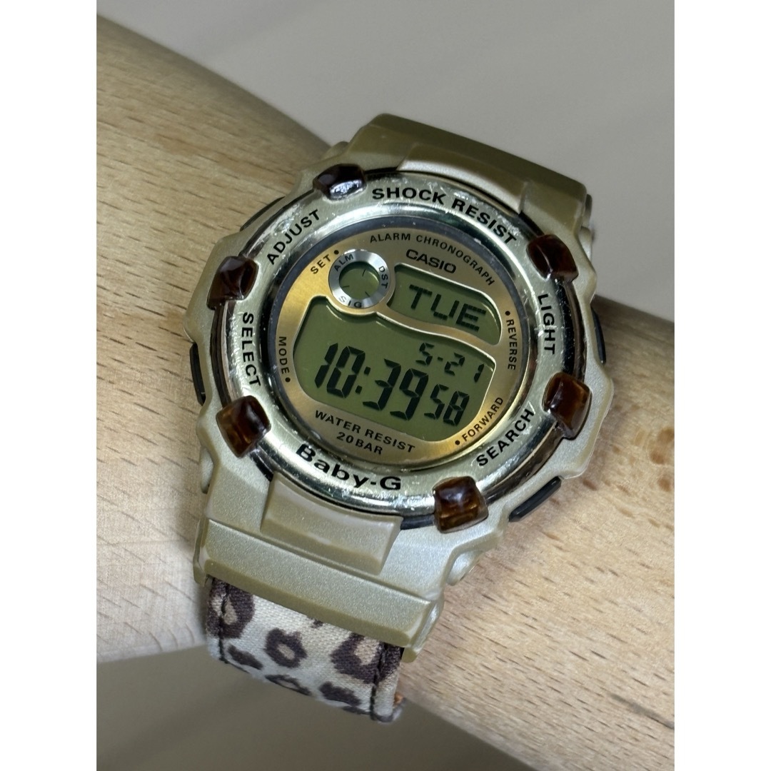Baby-G - baby-G-SHOCK/BG-3000V/レオパード/ヒョウ柄/ゴールド/レアの