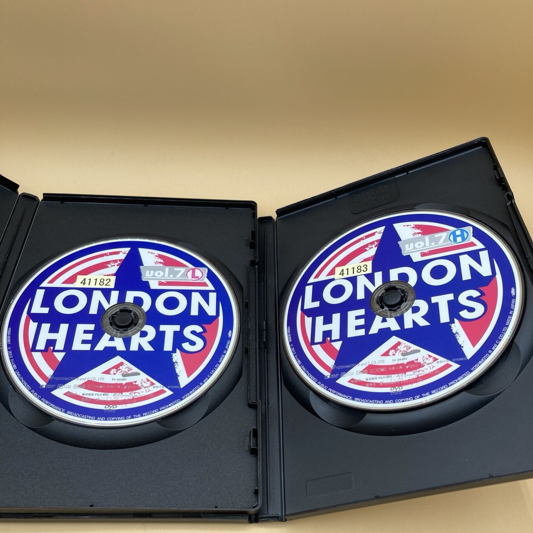 ロンドンハーツ vol.7 L・H DVD 2本の通販 by s shop｜ラクマ