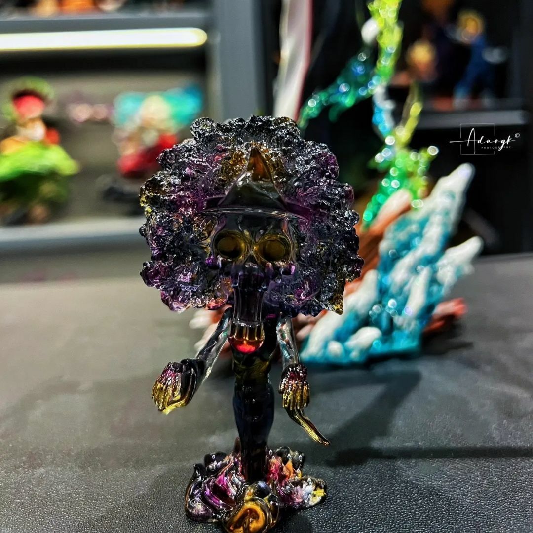 ワンピース 鬼ヶ島 ブルック ガレージキット フィギュア LXスタジオの