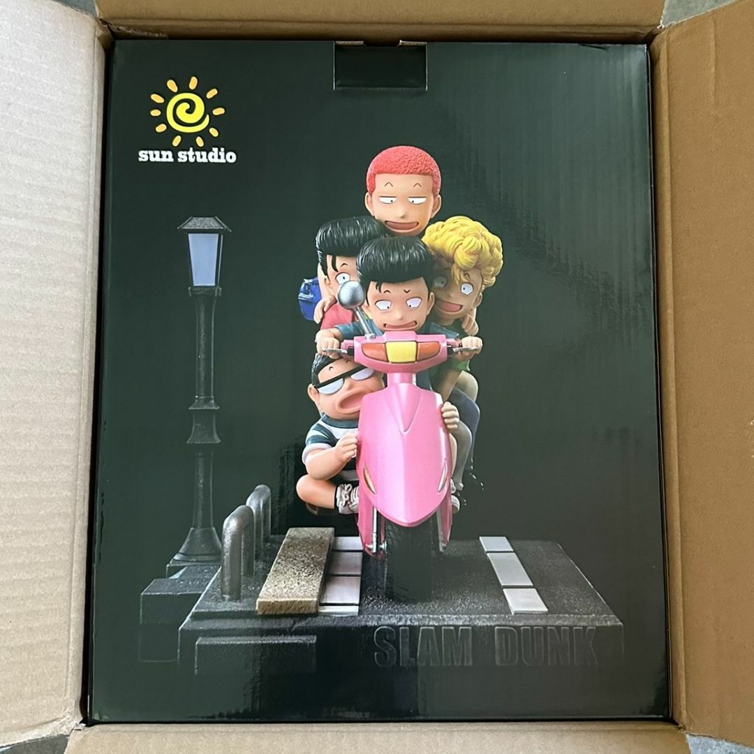 スラムダンク 桜木軍団 桜木花道 フィギュア ガレージキット 塗装済み