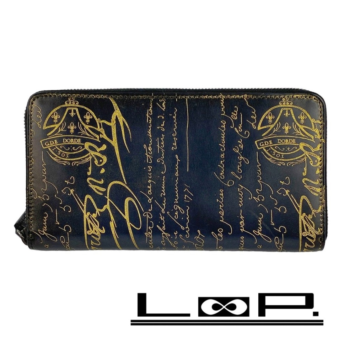 BERLUTI - □新同□ ベルルッティ ラウンド 長財布 イタウバ