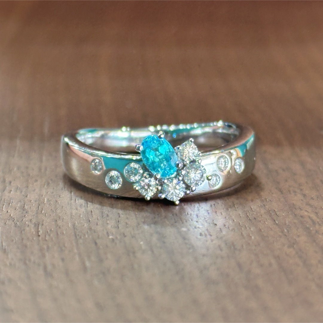 TASAKI - TASAKI 750パライバトルマリン0.21ct ダイヤ0.23リングの通販