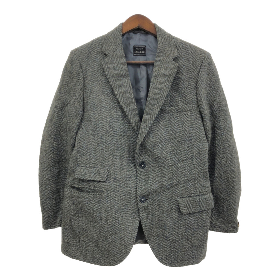 60年代 イングランド製 Harris Tweed ハリスツイード ヘリンボーン