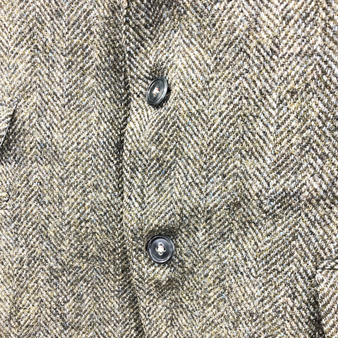 60年代 イングランド製 Harris Tweed ハリスツイード ヘリンボーン