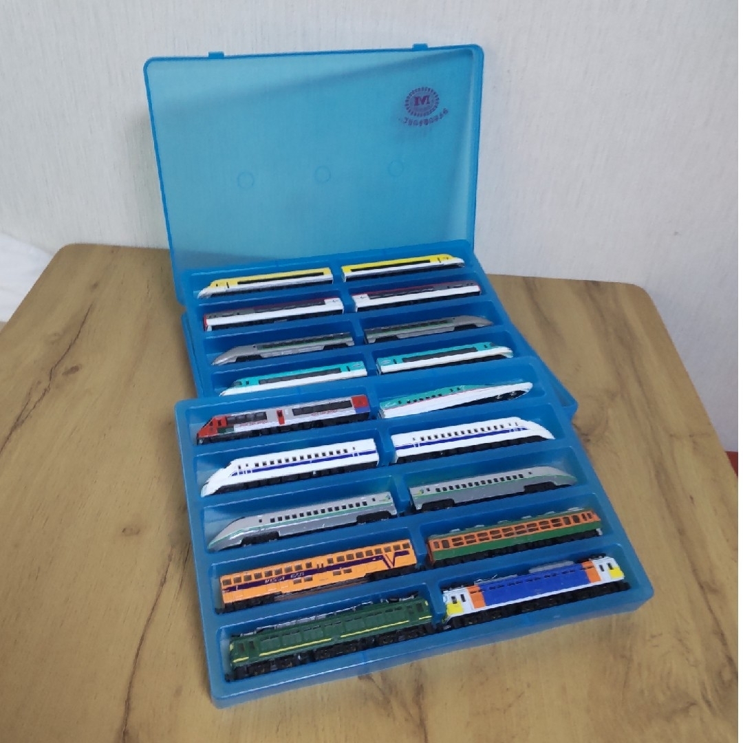 トレーン Nゲージダイキャストスケールモデル 20両セット ケース付きの