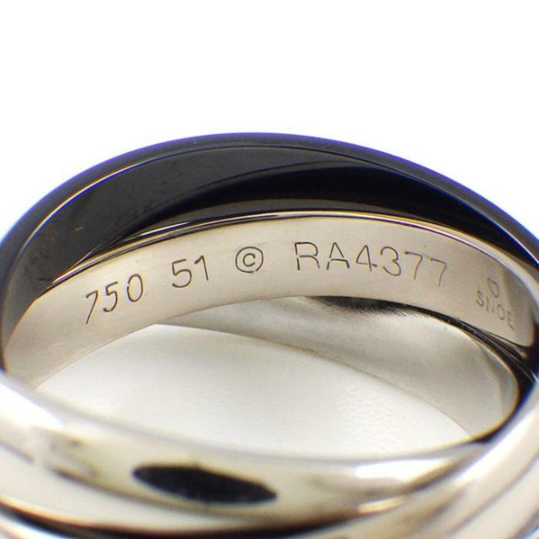 Cartier - カルティエ Cartier リング トリニティ PT950 K18WG