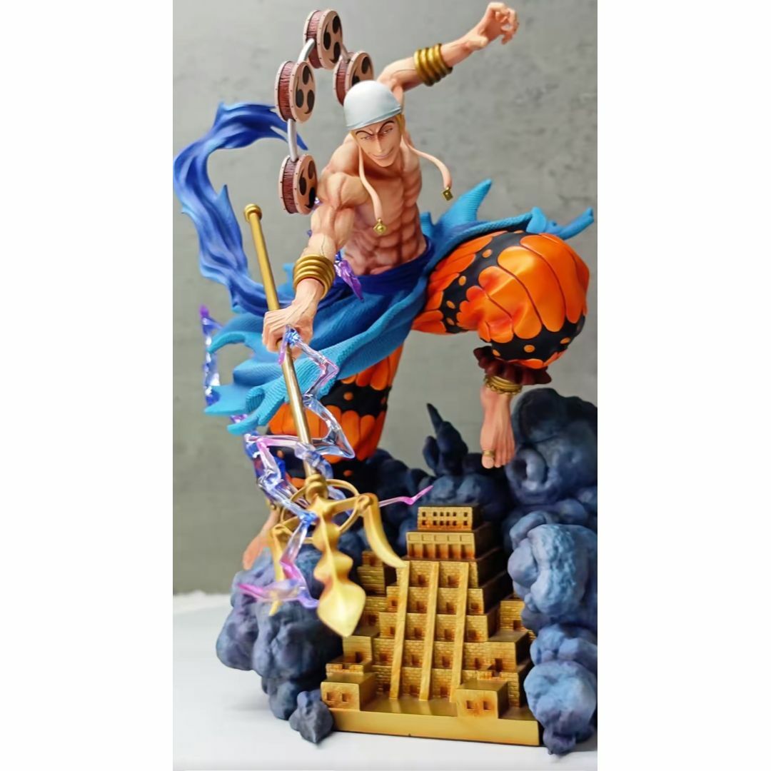 ワンピース 神 ゴッド エネル ガレージキット フィギュア popスケール