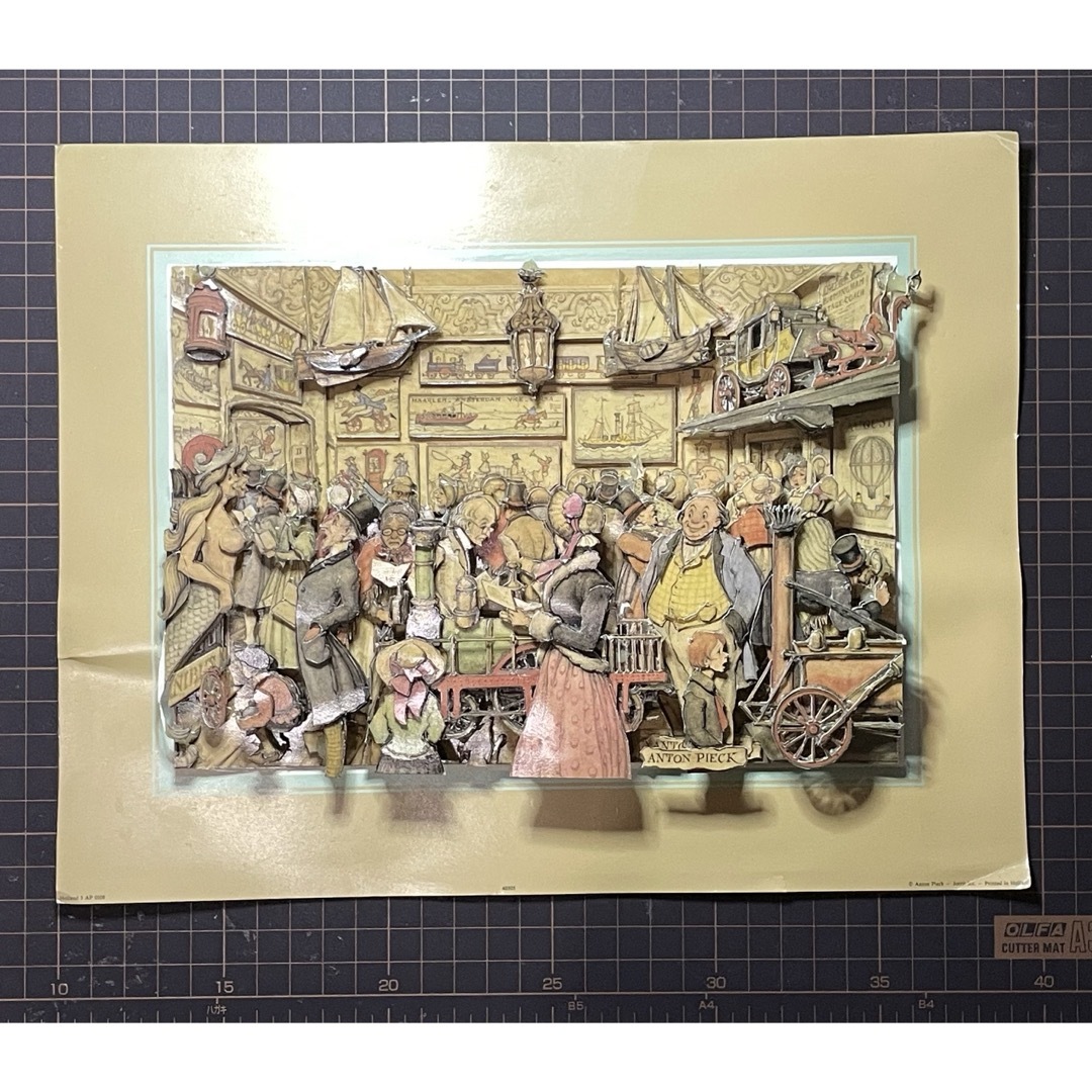3Dアート デコパージュ シャドーボックス ANTON PIECK 完成品の通販 by