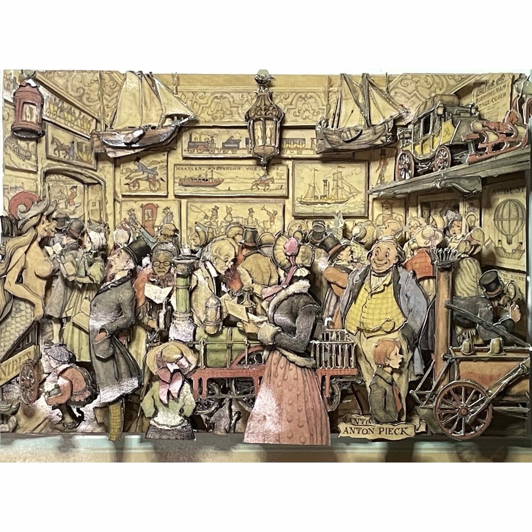 3Dアート デコパージュ シャドーボックス ANTON PIECK 完成品の通販 by