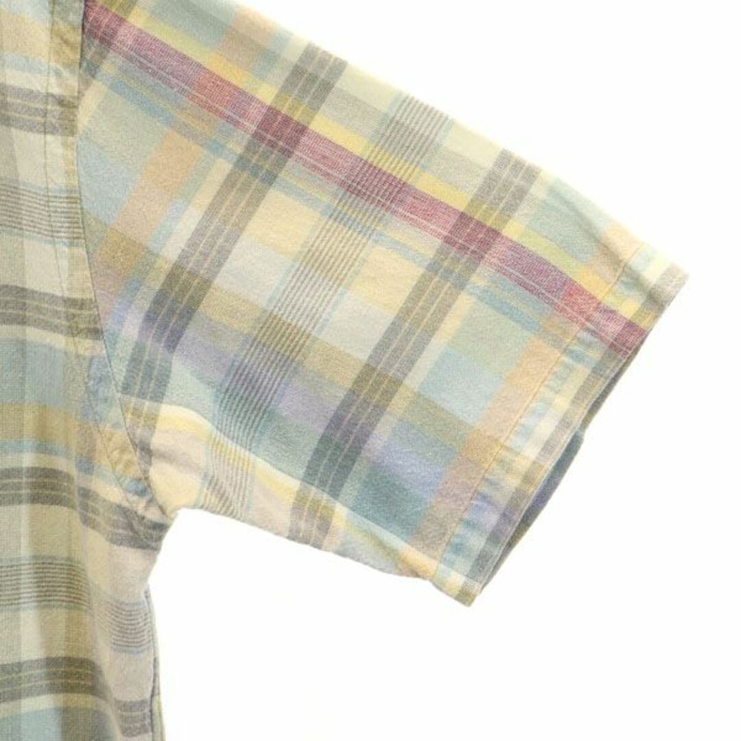 RRL - 古着 RRL ダブルアールエル 90s 初期黒タグ 赤三ツ星 チェック柄