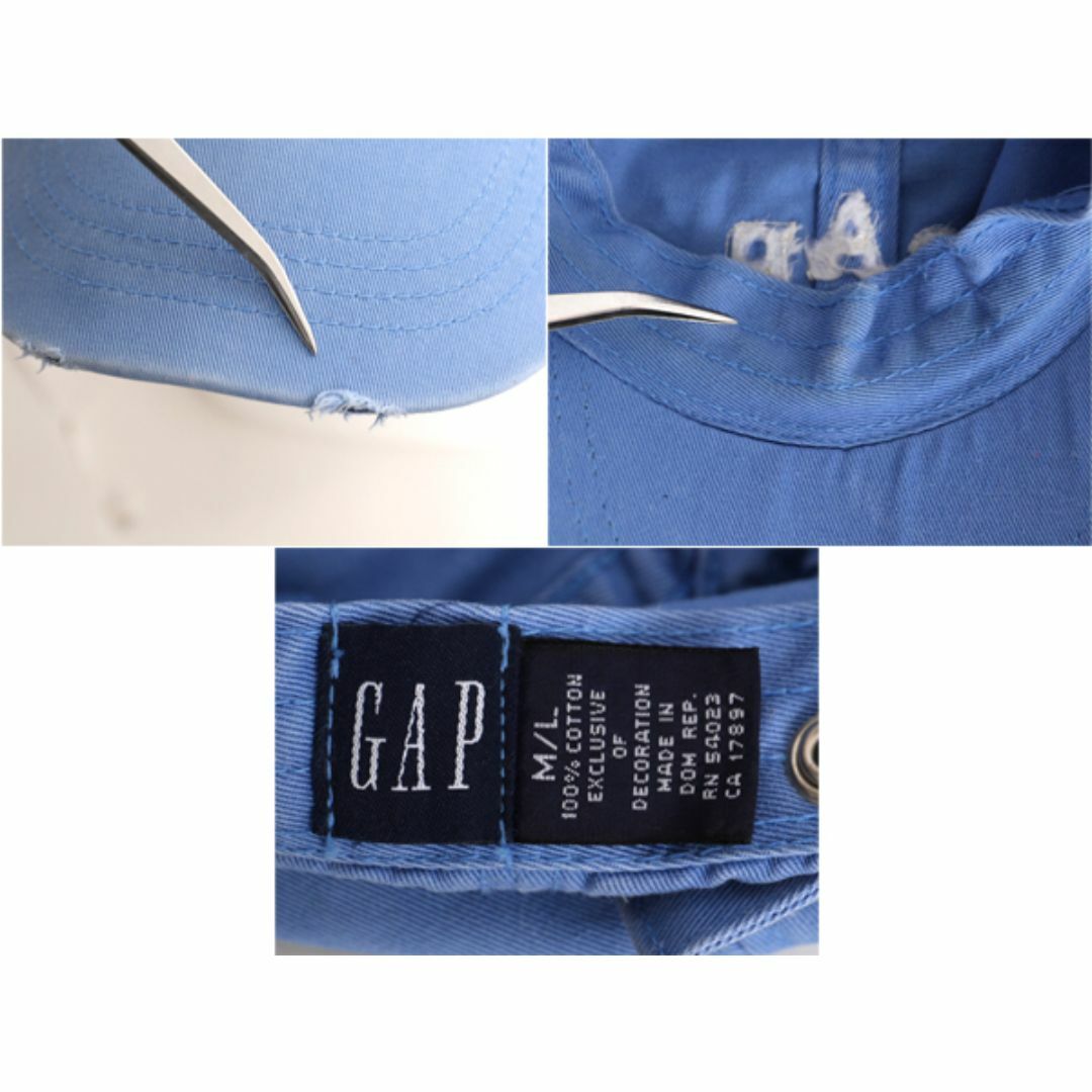 ヴィンテージ加工 90s OLD GAP ベースボール キャップ メンズ