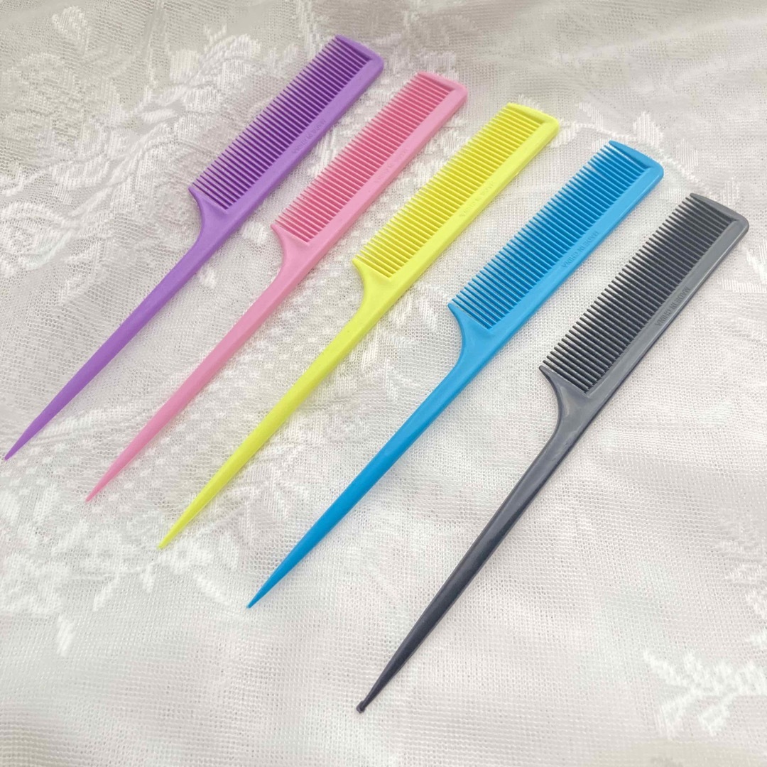 紫 パープル くし コーム ヘアブラシの通販 by 夏鈴のフリーマーケット
