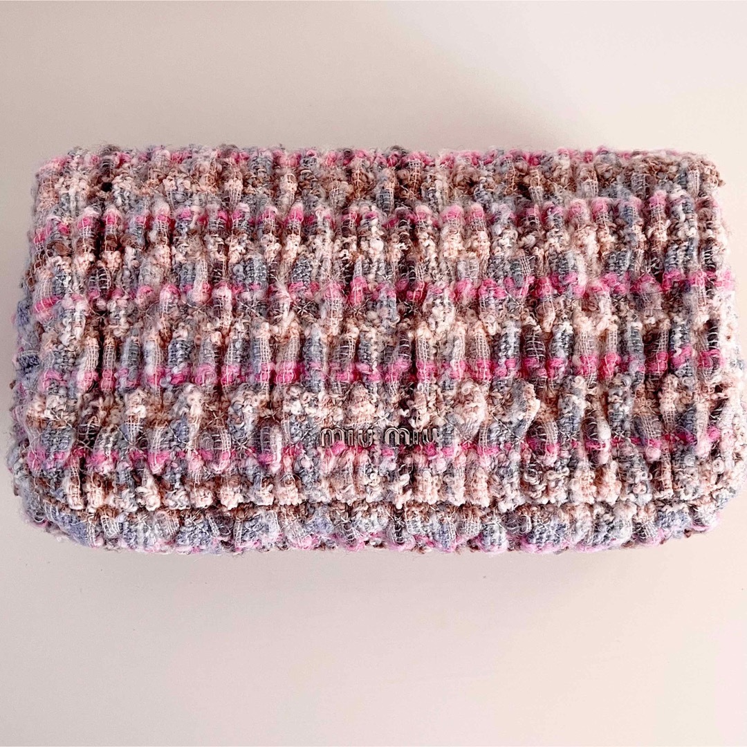 MIU MIU - Miu Miu ショルダーバッグ ハンドバッグ ツイード