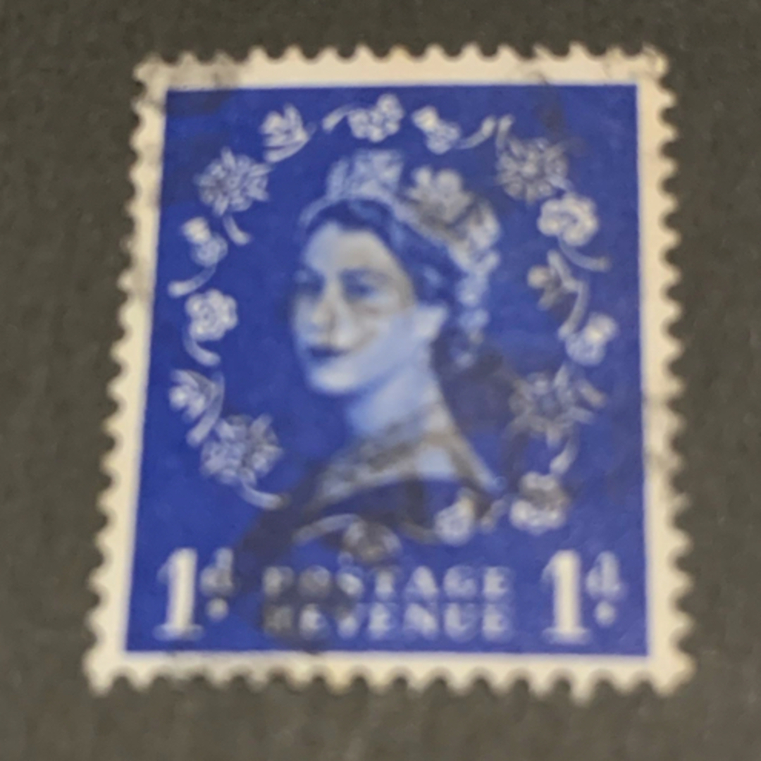 イギリス 使用済み切手コレクション 7枚セットの通販 by たむらくまの