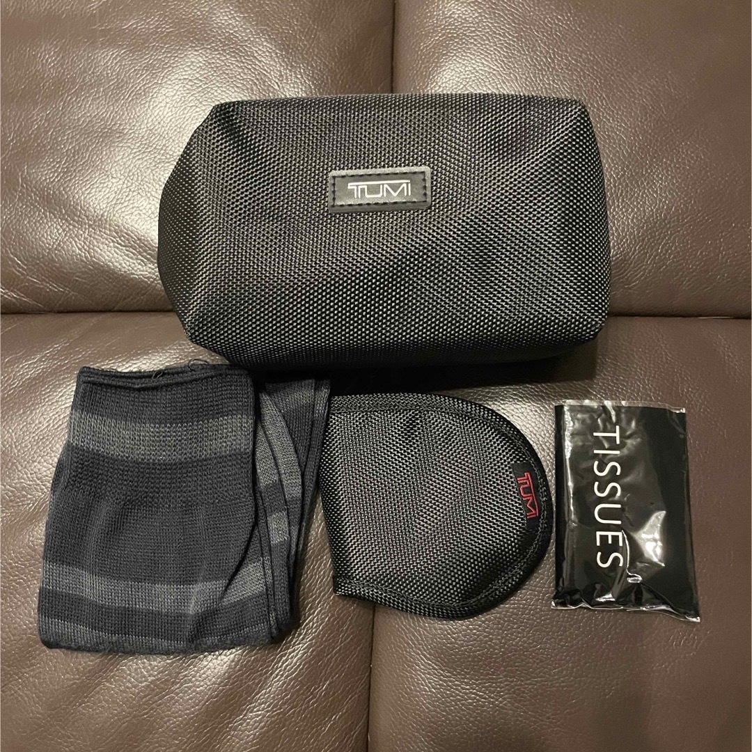 TUMI - デルタ航空 DELTA アメニティキット TUMI ポーチ ビジネスの