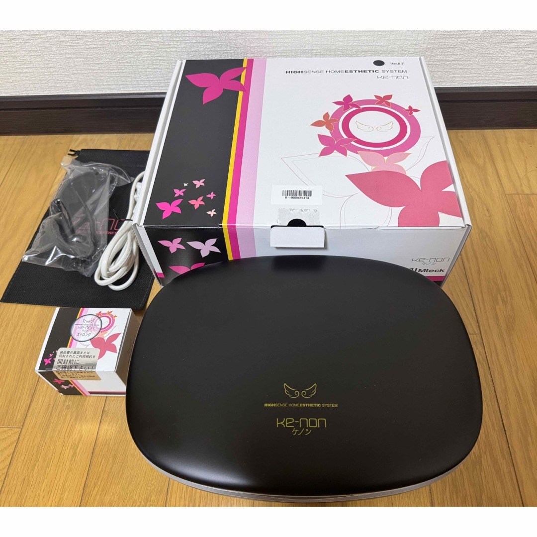 ケノン Ver.8.7 新品ストロングカートリッジ付き 脱毛器 kenon 本体の