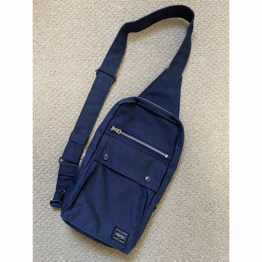 PORTER ボディバッグ ネイビー