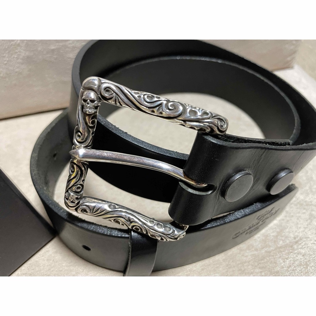 CRAZY PIG - グレートフロッグthe great frogシルバー製バックルレザー