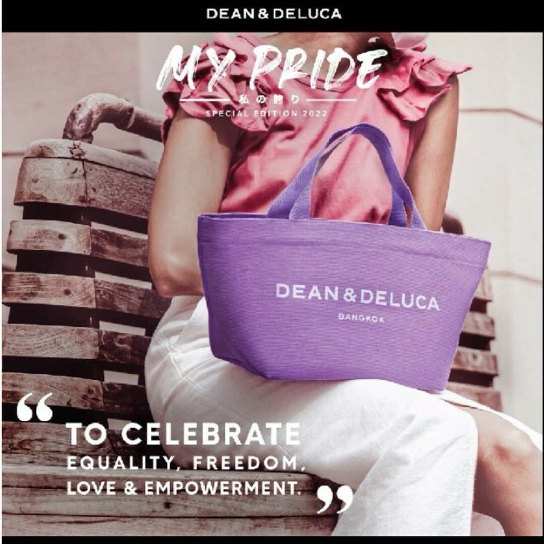 DEAN & DELUCA - タイ限定 DEAN&DELUCA パープル Sサイズ トートバッグ