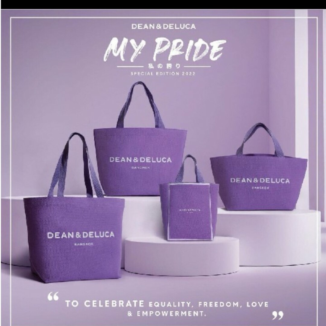 DEAN & DELUCA - タイ限定 DEAN&DELUCA パープル Sサイズ トートバッグ
