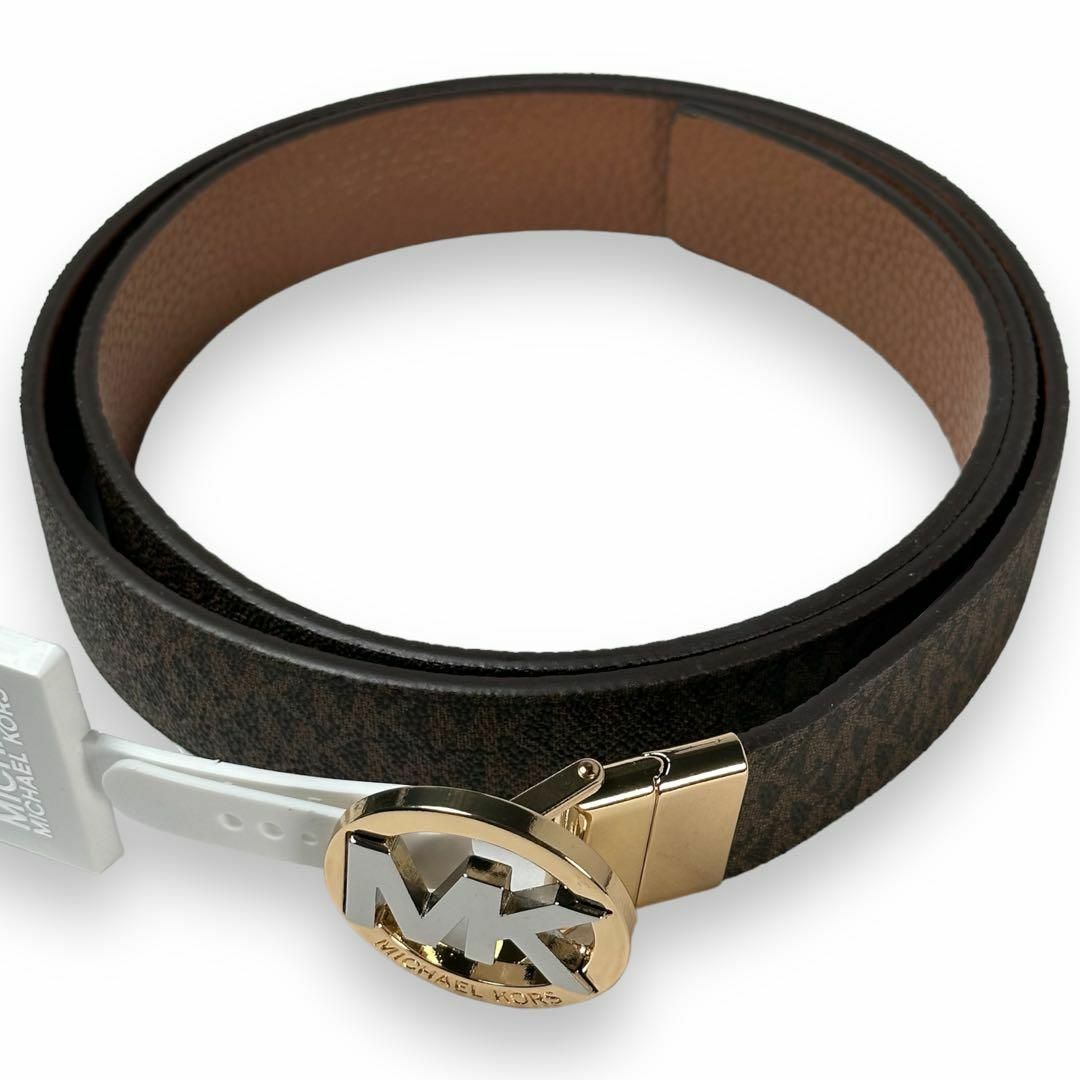 MICHAEL KORS - 新品 マイケルコース リバーシブルベルト US XL MKロゴ