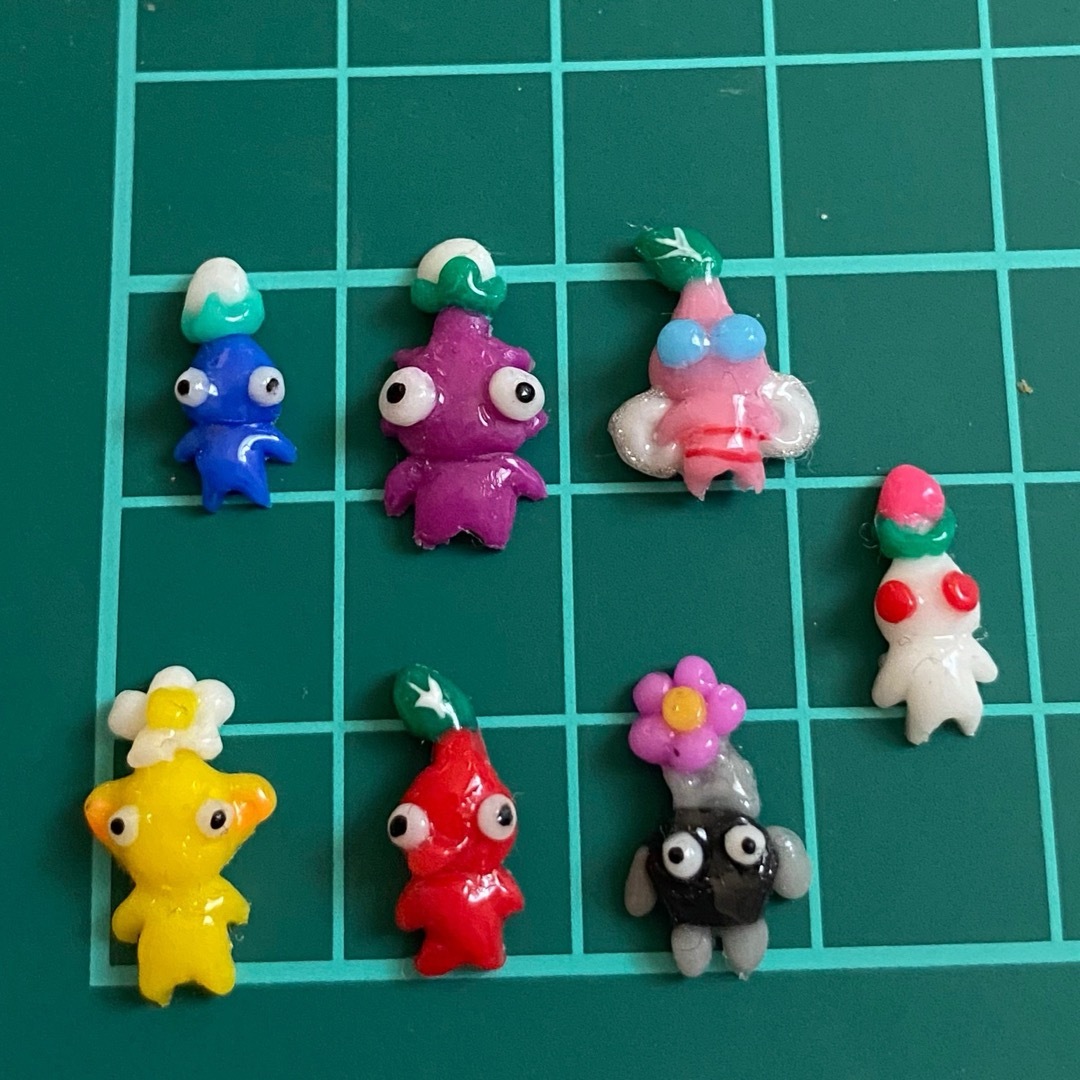 任天堂 - 3Dネイルパーツ 7点セット ピクミン の通販 by さくら's shop