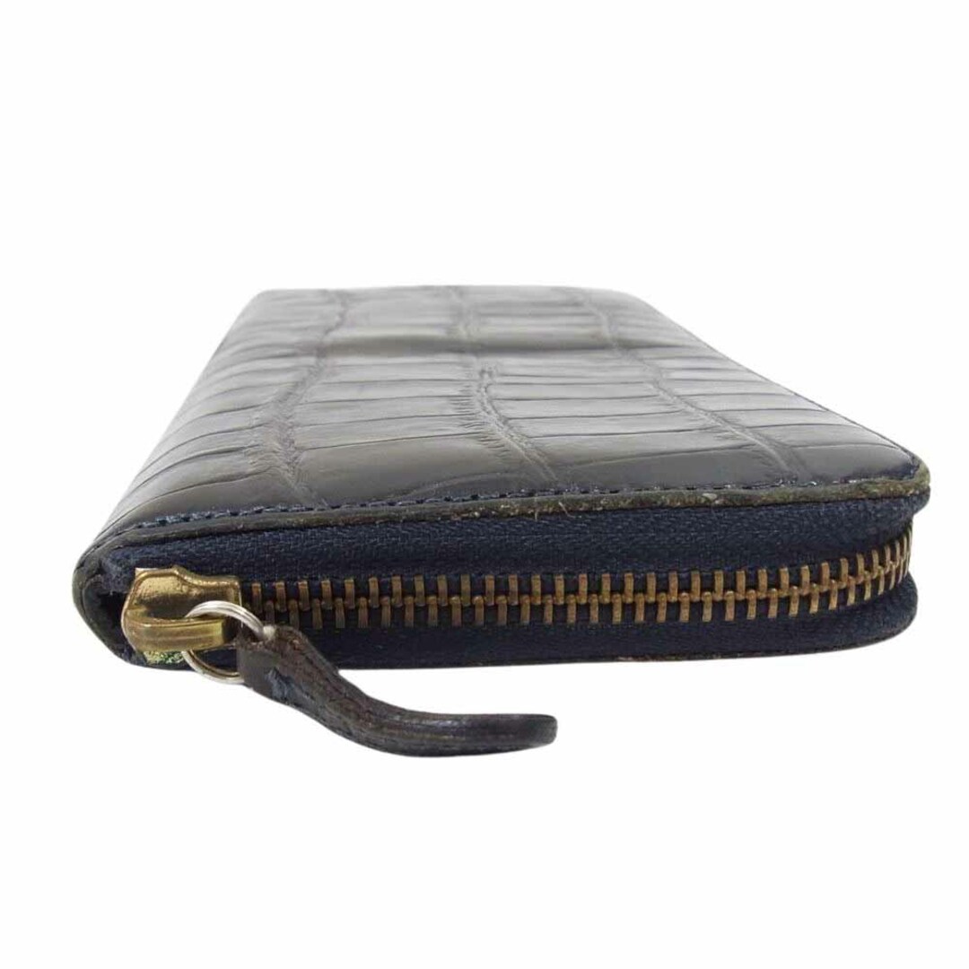 Felisi - Felisi フェリージ 財布 クロコ 型押し ラウンドファスナー