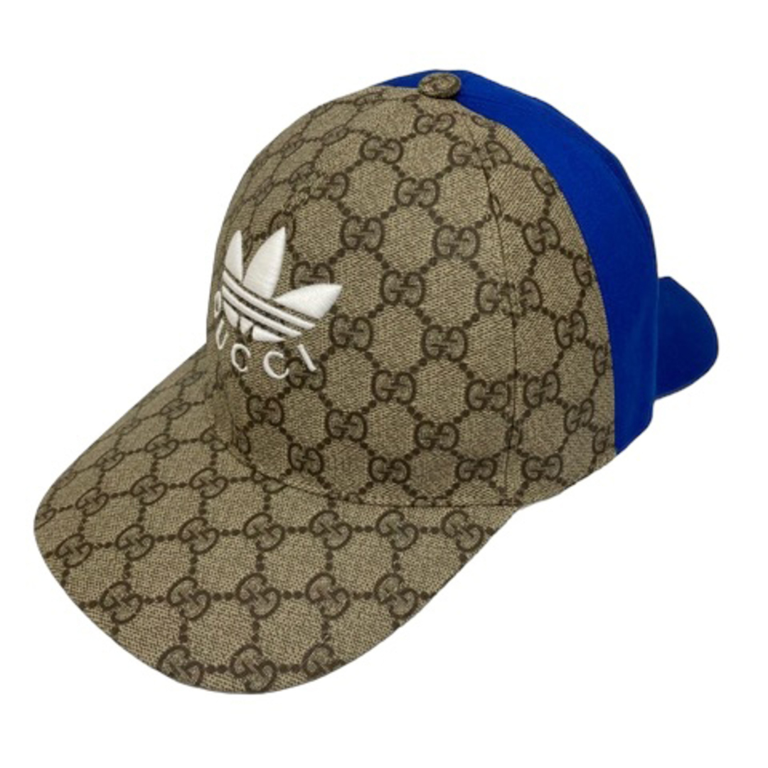 GUCCI - グッチ ×アディダス キャップ 両ツバ 719406 L ベージュ