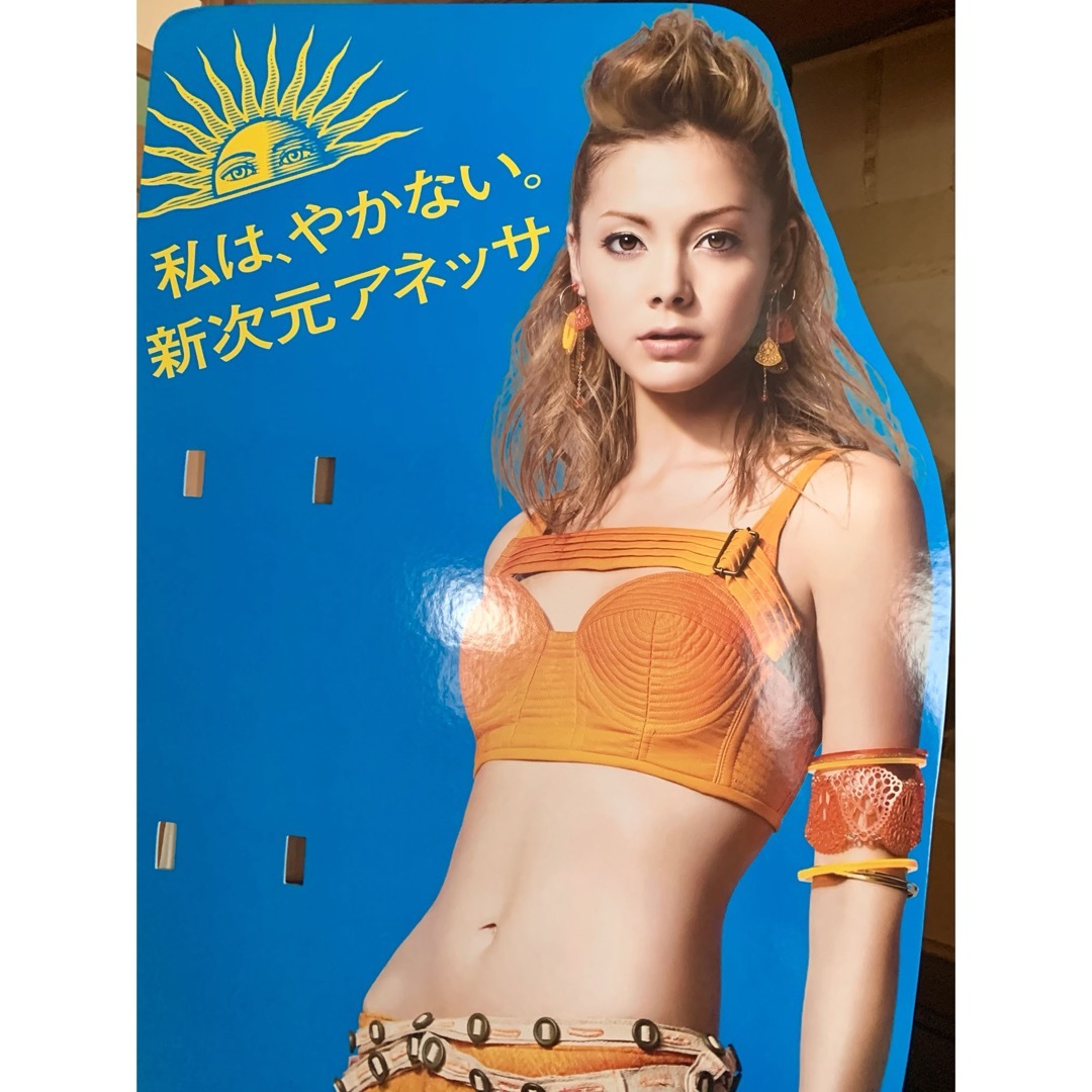 感激レア／非売品立て看板パネル「土屋アンナ」資生堂アネッサANESSAの