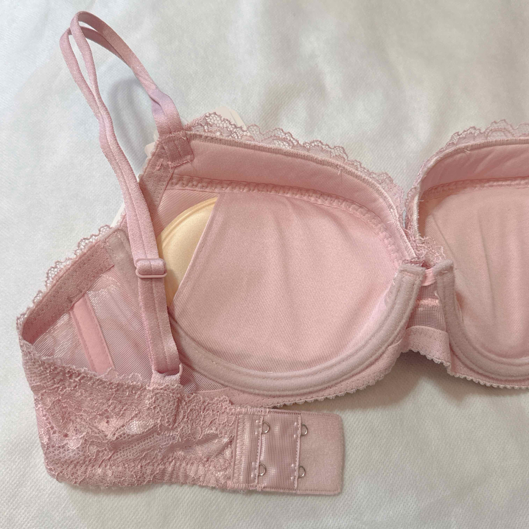 Wacoal - ワコール パルファージュ リボンブラ＆ショーツ F65 新品